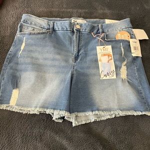 Light blue shorts